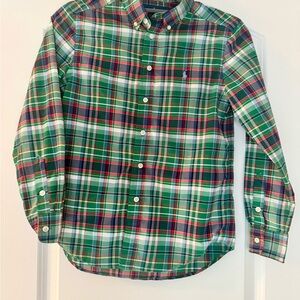 Ralph Lauren Multicolor Plaid Button Down Shirt